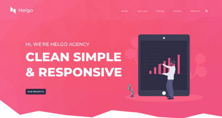 It's a concept of a landing page of an agency. I took the design from dribble and converted it into code. This was a great learning experience. This design has wavy and blob backgrounds and elements that are rarely seen in a standard website.